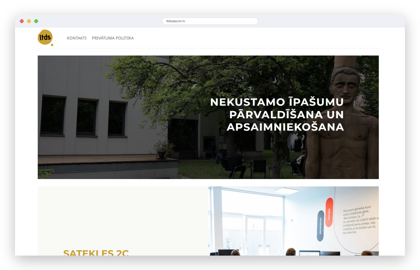 Tabakas fabrika - Mājas lapas dizaina izstrāde, mājas lapas programmēšana un mājas lapas uzturēšana wordpress