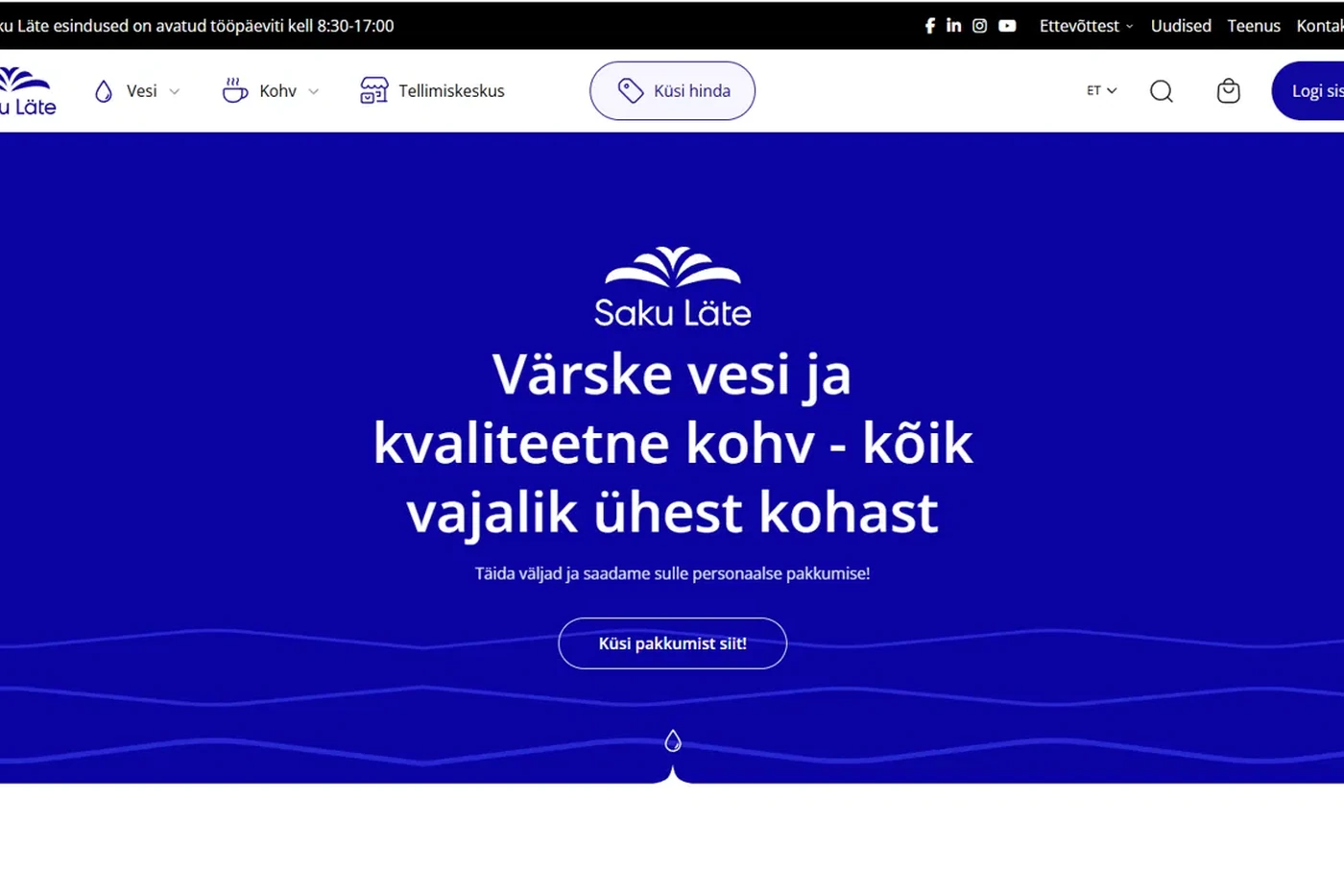 Saku Läte / VENDEN — Laravel e-veikala izstrāde ar Navision integrāciju